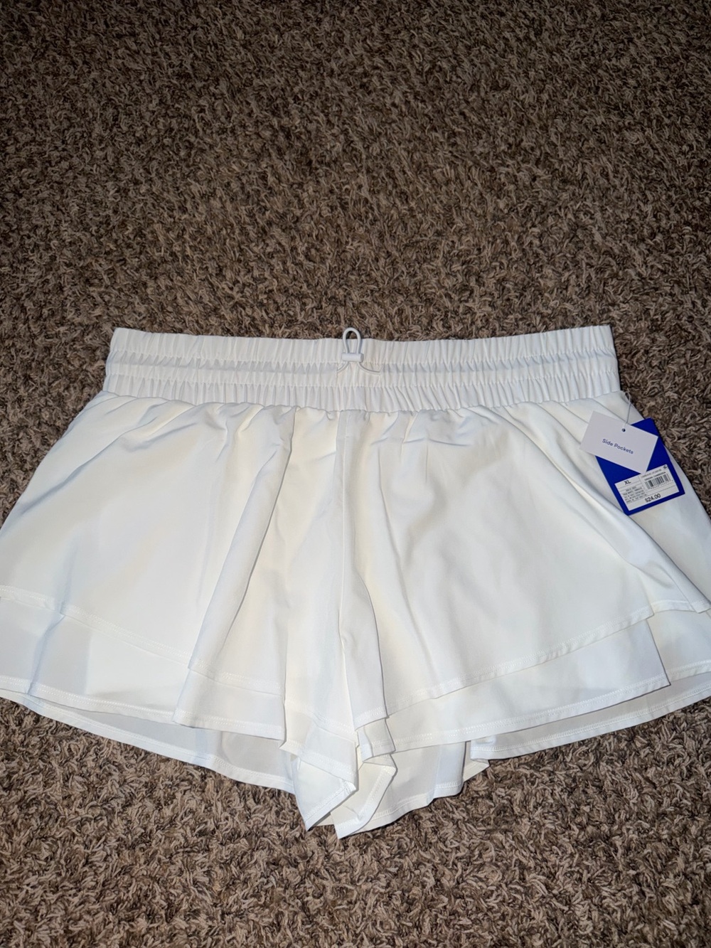 Joy Lab White Athletic Shorts
